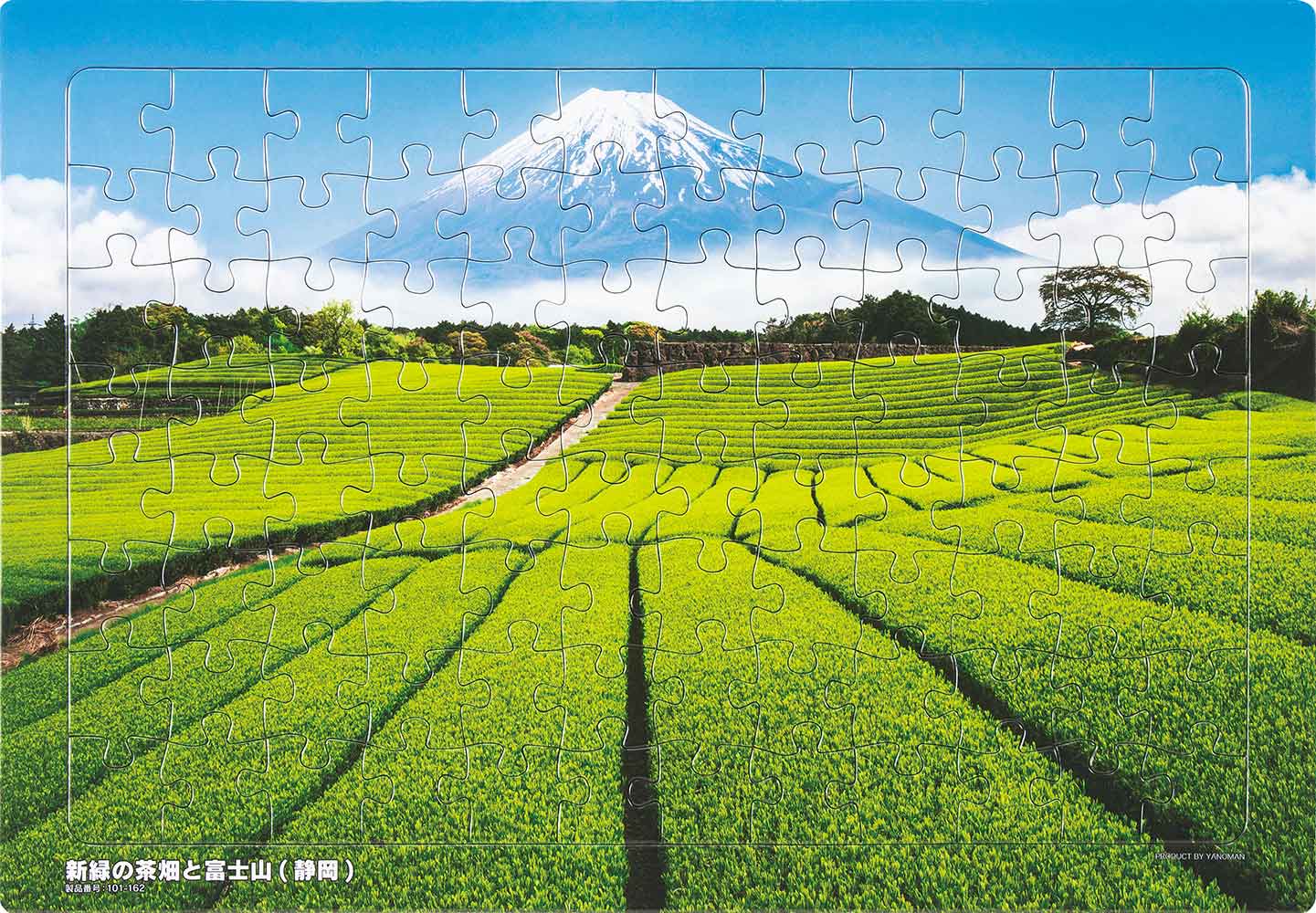 いきいきパズル　新緑の茶畑と富士山（静岡）【通販限定】